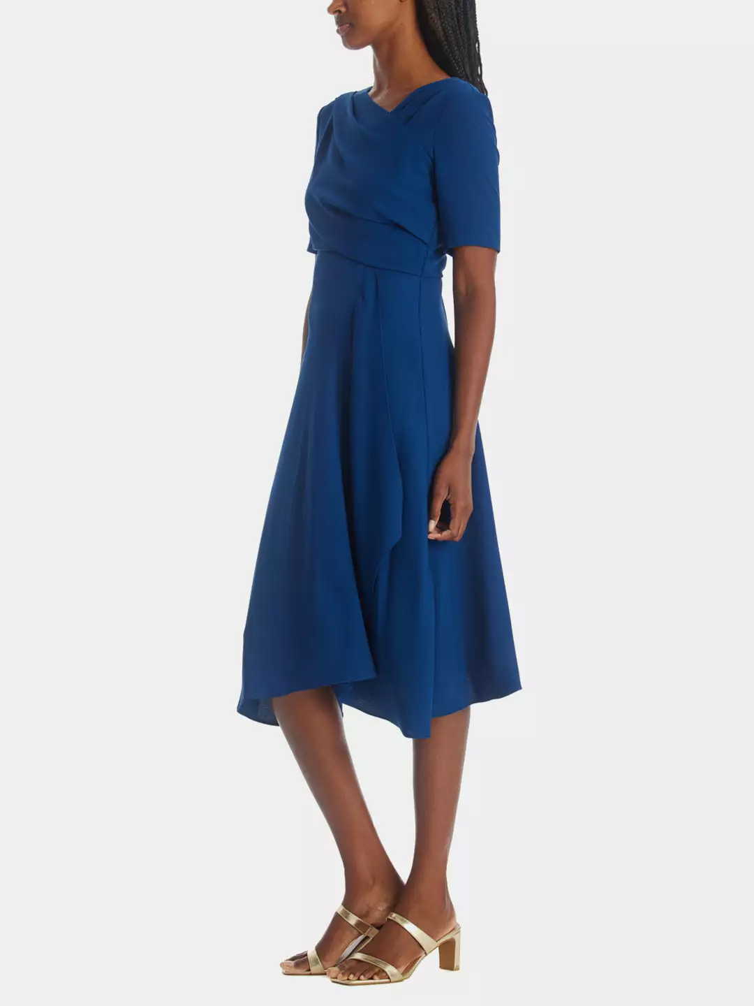 Adrianna Papell Soft Draped A-Line Dress 13 Adrianna Papell Soft Draped A-Line Dress - Image 13