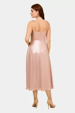 Adrianna Papell Foil Chiffon Cowl Neck Dress -Deals Adrianna Papell Store 17c5c415 5d40 470e b339 24af2a678389 5e695556 cc95 4f14 948c 0d6ecf6708b1