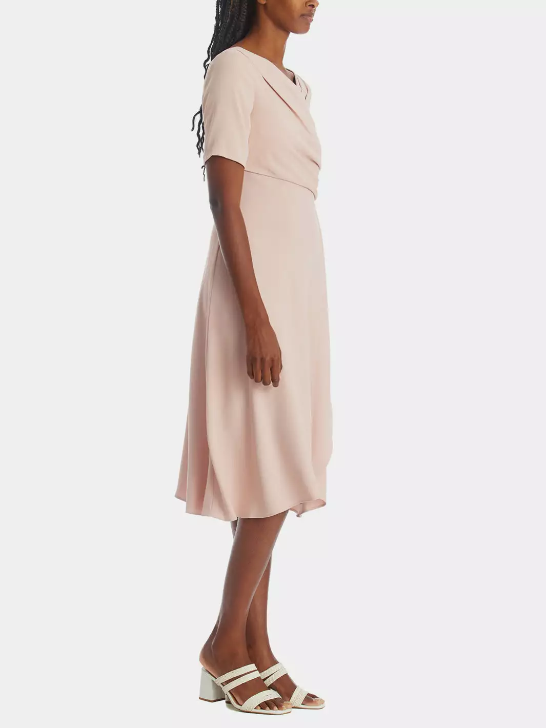 Adrianna Papell Soft Draped A-Line Dress 6 Adrianna Papell Soft Draped A-Line Dress - Image 6