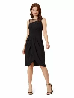 Adrianna Papell Illusion Yoke Sheath Dress -Deals Adrianna Papell Store 28aa8baa 797b 4de6 9121 480aa60dfb38