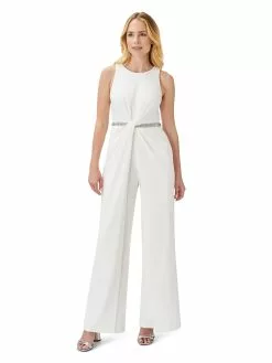 Adrianna Papell Crystal Waist Crepe Jumpsuit 15 Adrianna Papell Crystal Waist Crepe Jumpsuit -Deals Adrianna Papell Store 2a208e35 8920 47c6 97a9 8b46455c578e