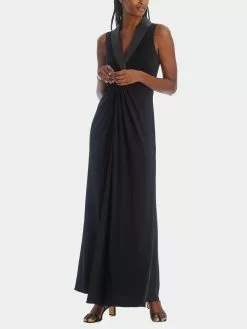 Adrianna Papell Jersey Tuxedo Gown