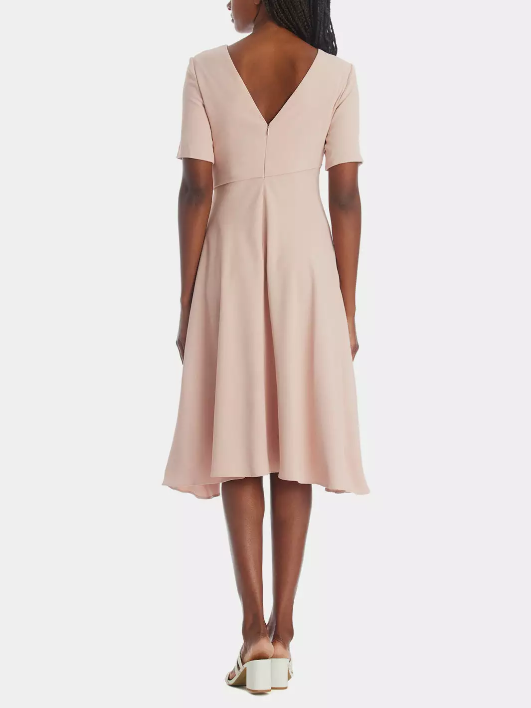 Adrianna Papell Soft Draped A-Line Dress 5 Adrianna Papell Soft Draped A-Line Dress - Image 5