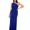 Adrianna Papell One Shoulder Gown