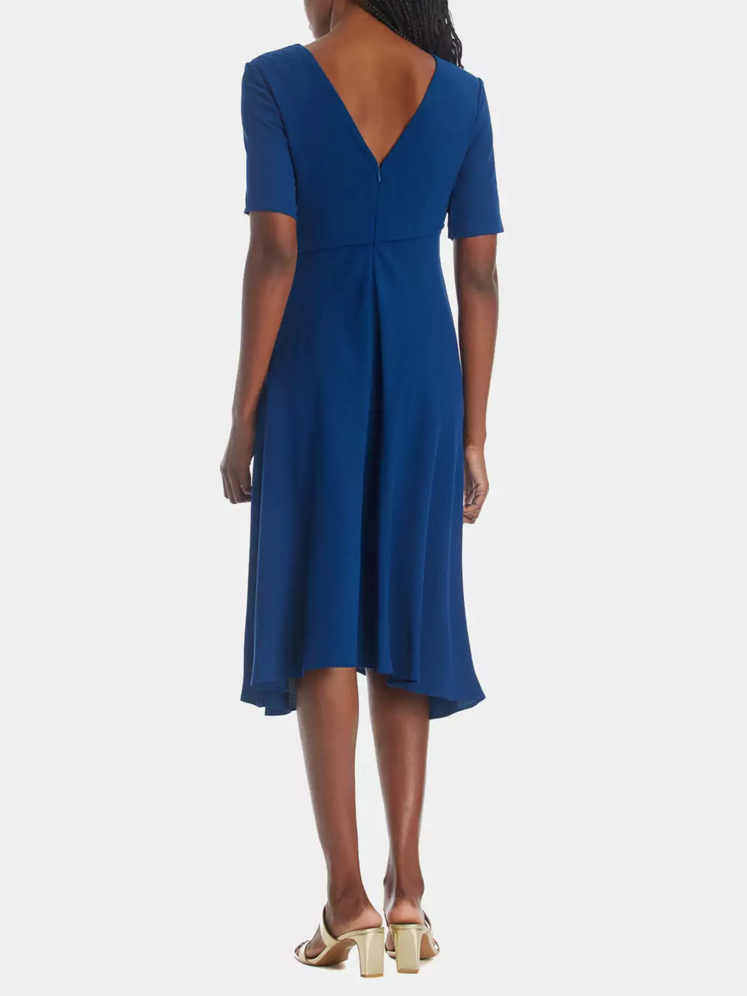 Adrianna Papell Soft Draped A-Line Dress 12 Adrianna Papell Soft Draped A-Line Dress - Image 12