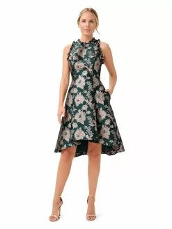 Adrianna Papell Ruffle Jacquard Dress 7 Adrianna Papell Ruffle Jacquard Dress -Deals Adrianna Papell Store 534ea8a0 8ba5 42f2 b2a1 95a0e8ae5c59