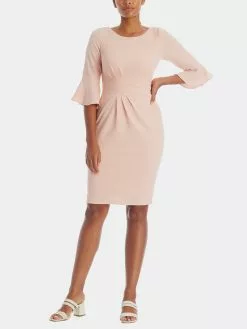 Adrianna Papell Rio Knit Draped Sheath Dress -Deals Adrianna Papell Store 58326d2a ca90 4935 91b8 9e25c0a9958a
