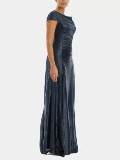 Adrianna Papell Metallic Knit Gown -Deals Adrianna Papell Store 5dafac4d c040 4d17 80e3 c01c7fe18593