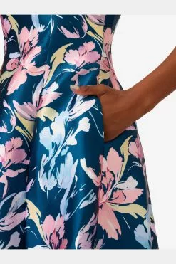Adrianna Papell Printed Mikado High-Low Dress -Deals Adrianna Papell Store 5dd42a09 19ff 473f 8c19 2b8d54ed4b2a 32ff6545 78e1 474c 9432 dd7bc7f21a3f