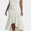 Adrianna Papell Scoop Neck Gown