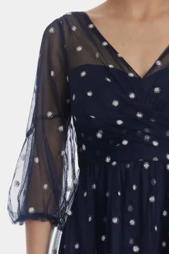 Adrianna Papell Glitter Tulle Dress -Deals Adrianna Papell Store 61b89a90 d979 41a5 bfb7 05b430330a1d