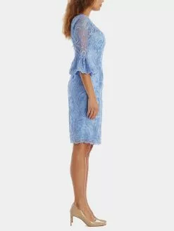 Adrianna Papell Bell Sleeve Embroidery Dress 10 Adrianna Papell Bell Sleeve Embroidery Dress -Deals Adrianna Papell Store 851a541b 6e1c 4062 b576 7273234348bf