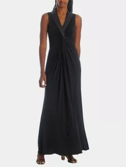 Adrianna Papell Jersey Tuxedo Gown -Deals Adrianna Papell Store 855761bf 9844 4ca8 9ade 66416d038288