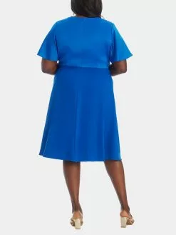 Adrianna Papell Satin Crepe Flutter Dress -Deals Adrianna Papell Store 86c64706 44ff 4163 8a76 50693b462a72 93642069 7f5c 4103 8d31 14762b0af1b4