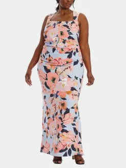Adrianna Papell Printed Gown -Deals Adrianna Papell Store 97828105 bb74 44e5 a6e7 0d4a977b7aa9