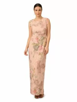 Adrianna Papell Floral Matelasse Gown -Deals Adrianna Papell Store 9eea4f2b 9d7a 46cb acbc bf9c8fb29d75