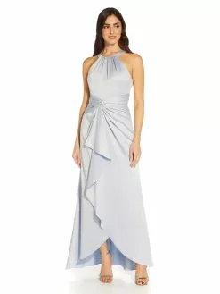 Adrianna Papell Sweetheart Crepe Gown