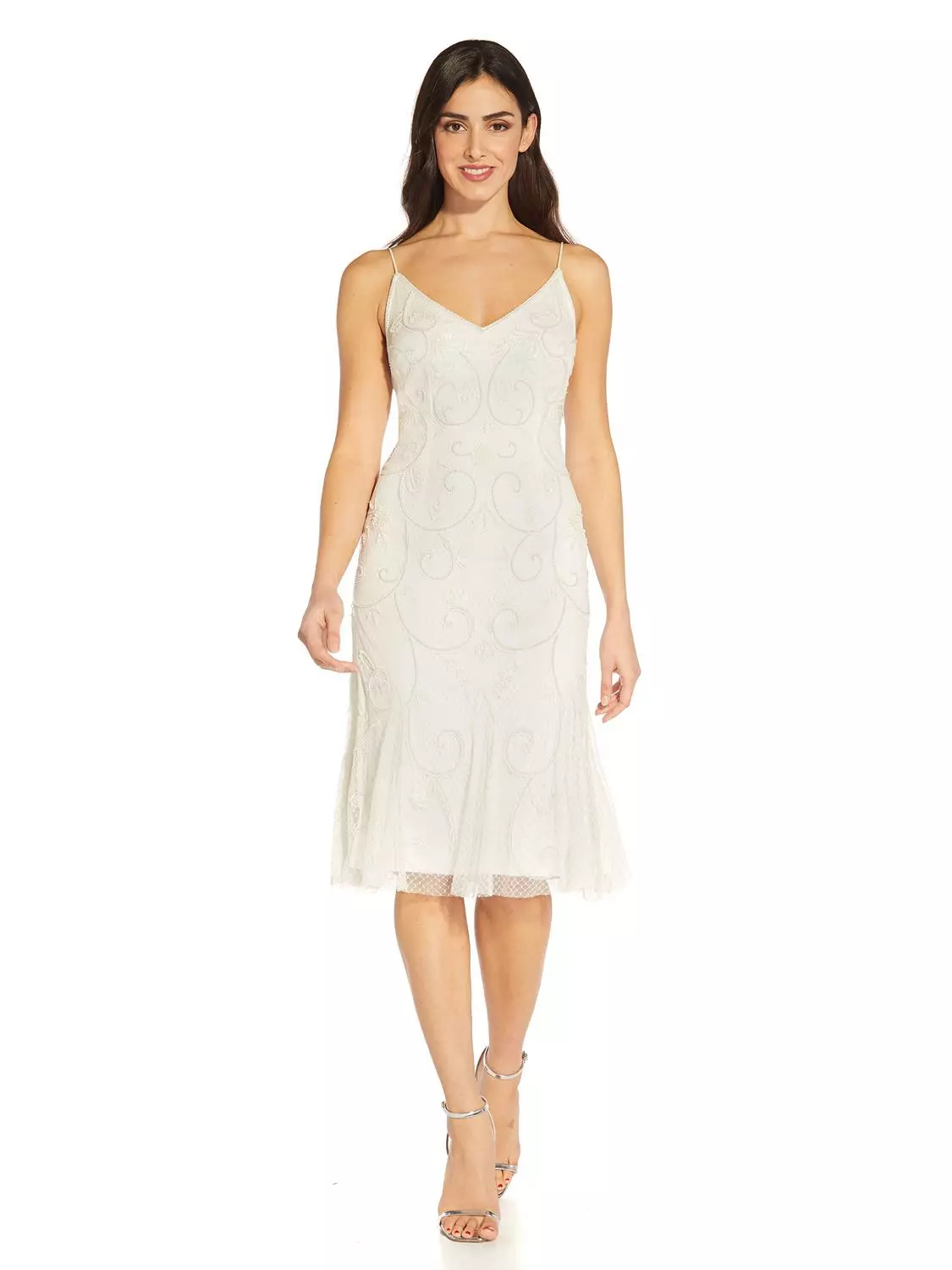 Adrianna Papell Beaded Cocktail Dress 1 Adrianna Papell Beaded Cocktail Dress