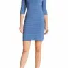 Adrianna Papell - 13189310 Shutter Pleats Jersey Knit Sheath Dress