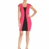 Adrianna Papell - 13263600 Color Block Sheath Dress
