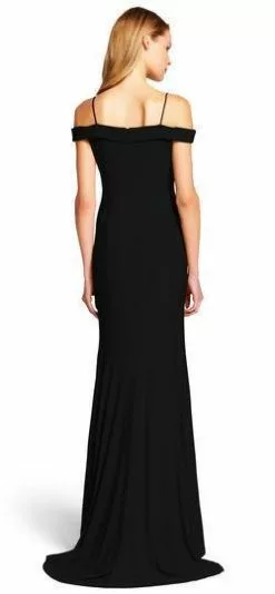 Adrianna Papell - 191916940 Off-Shoulder Empire Pleated Dress -Deals Adrianna Papell Store adrianna papell 191916940 off shoulder empire pleated dress special occasion dress 5445799870521