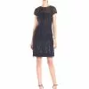 Adrianna Papell - 41926810 Cap Sleeve Rivulet Beaded Sheath Dress