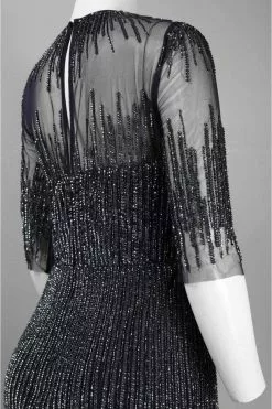 Adrianna Papell - 91896950 Embellished Illusion Jewel Sheath Gown -Deals Adrianna Papell Store adrianna papell 91896950 embellished illusion jewel sheath gown special occasion dress 28967286308947