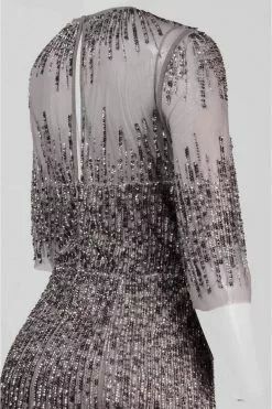 Adrianna Papell - 91896950 Embellished Illusion Jewel Sheath Gown -Deals Adrianna Papell Store adrianna papell 91896950 embellished illusion jewel sheath gown special occasion dress 28967323762771