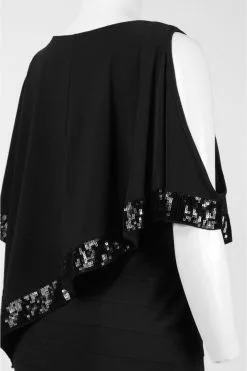 Adrianna Papell - AP1D100418 Sequin Trim Capelet Banded Sheath Dress 13 Adrianna Papell - AP1D100418 Sequin Trim Capelet Banded Sheath Dress -Deals Adrianna Papell Store adrianna papell ap1d100418 sequin trim capelet banded sheath dress special occasion dress 5446074531897