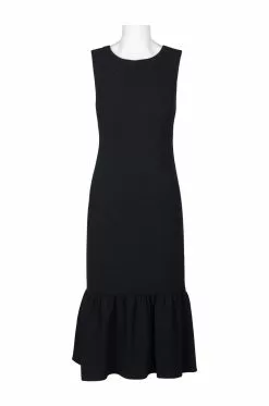 Adrianna Papell - AP1D100650 Ruffle Paneled Hem Sheath Dress -Deals Adrianna Papell Store adrianna papell ap1d100650 ruffle paneled hem sheath dress special occasion dress 7739227406419