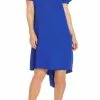 Adrianna Papell AP1D104430 - Short Sleeve Boat Neck Short Dress