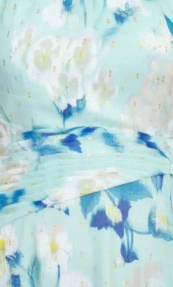 Adrianna Papell AP1D104534 - Halter Neck Floral Midi Dress -Deals Adrianna Papell Store adrianna papell ap1d104534 halter neck floral midi dress special occasion dress 31711630262355