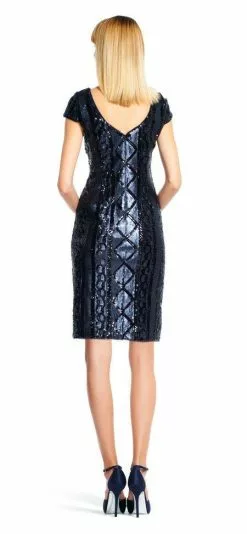 Adrianna Papell - AP1E200322 Cable Knit Sequined Dress 7 Adrianna Papell - AP1E200322 Cable Knit Sequined Dress -Deals Adrianna Papell Store adrianna papell ap1e200322 cable knit sequined dress homecoming dresses 28967055032403
