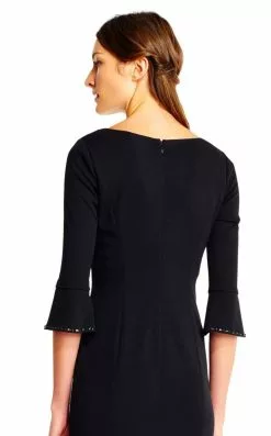 Adrianna Papell - AP1E201431 Embellished Long Sleeve Stretch Gown -Deals Adrianna Papell Store adrianna papell ap1e201431 embellished long sleeve stretch gown special occasion dress 5445964169273