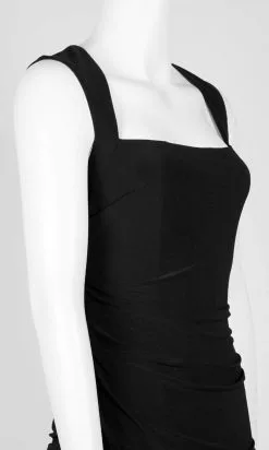 Adrianna Papell - AP1E202255 Sleeveless Square Neckline Sheath Dress -Deals Adrianna Papell Store adrianna papell ap1e202255 sleeveless square neckline sheath dress evening dresses 28119623139411