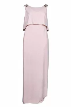 Adrianna Papell - AP1E202958 Embellished Mock Two Piece Sheath Dress -Deals Adrianna Papell Store adrianna papell ap1e202958 embellished mock two piece sheath dress special occasion dress 6922010460243