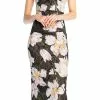 Adrianna Papell - AP1E203398 Floral Patterned Bateau Sheath Dress