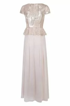 Adrianna Papell - AP1E203408 Embroidered And Sequined Chiffon Dress -Deals Adrianna Papell Store adrianna papell ap1e203408 embroidered and sequined chiffon dress mother of the bride dresses 5625352978489