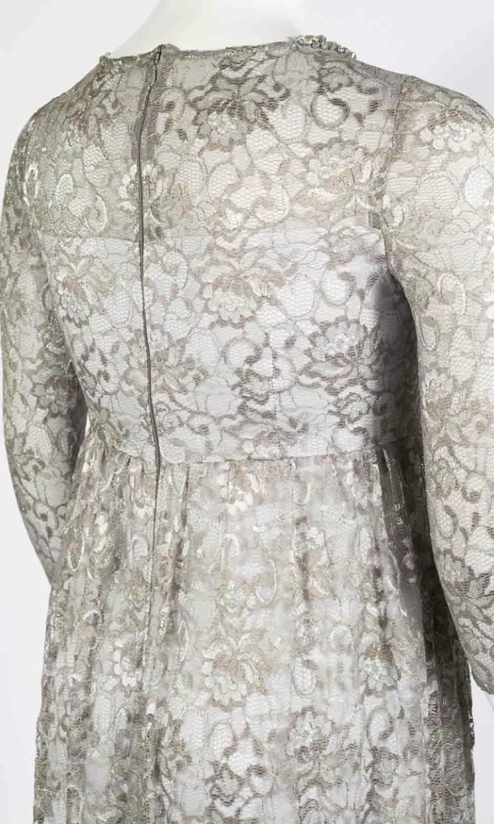 Adrianna Papell - AP1E203486 Lace Evening Dress 5 Adrianna Papell - AP1E203486 Lace Evening Dress - Image 5