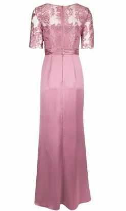 Adrianna Papell - AP1E205141 Embroidered Bateau Satin Sheath Dress -Deals Adrianna Papell Store adrianna papell ap1e205141 embroidered bateau satin sheath dress mother of the bride dresses 28119791730771