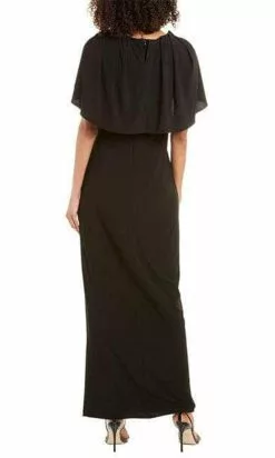 Front Page -Deals Adrianna Papell Store adrianna papell ap1e205551 chiffon cape sleeved evening dress evening dresses 30073553387603