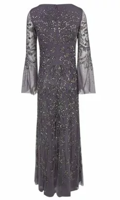 Adrianna Papell - AP1E206204 Embellished V Neck Long Sheath Dress 10 Adrianna Papell - AP1E206204 Embellished V Neck Long Sheath Dress -Deals Adrianna Papell Store adrianna papell ap1e206204 embellished v neck long sheath dress mother of the bride dresses 14846608343123