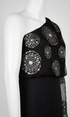 Adrianna Papell - AP1E206525 Embellished Asymmetric Trumpet Dress -Deals Adrianna Papell Store adrianna papell ap1e206525 embellished asymmetric trumpet dress evening dresses 14846780211283