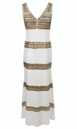 Adrianna Papell - AP1E206786 Embellished V-Neck Sheath Dress 10 Adrianna Papell - AP1E206786 Embellished V-Neck Sheath Dress -Deals Adrianna Papell Store adrianna papell ap1e206786 embellished v neck sheath dress evening dresses 14847159795795