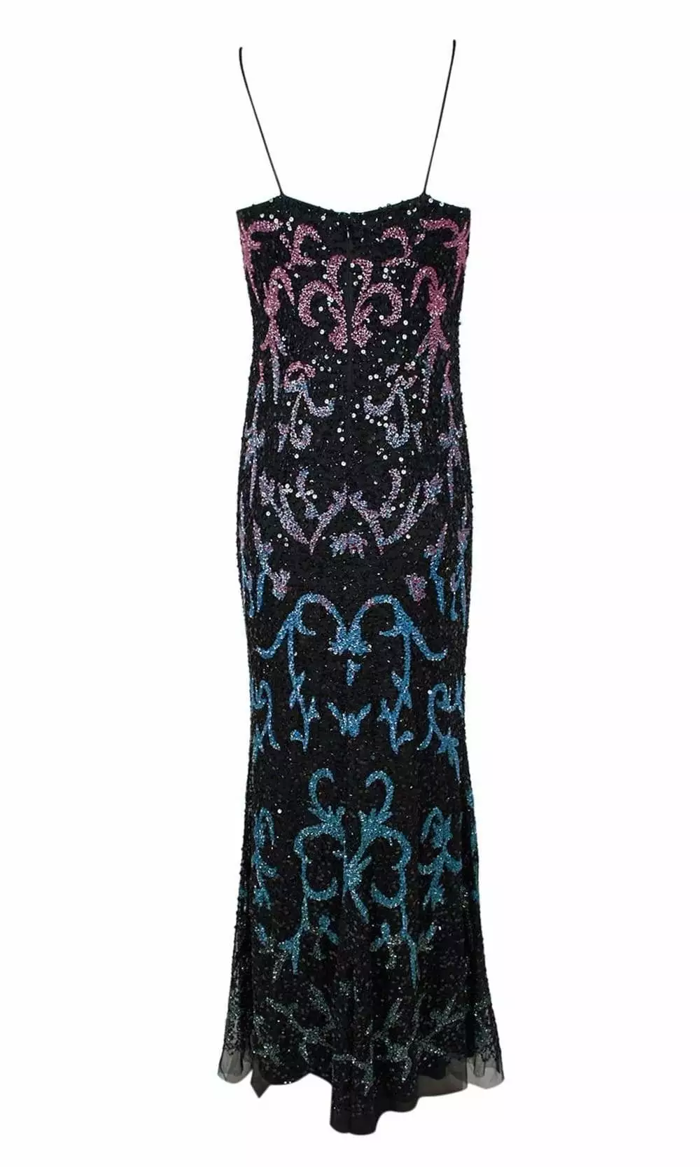 Adrianna Papell - AP1E206840 Multi-Colored Embellished Sheath Dress 7 Adrianna Papell - AP1E206840 Multi-Colored Embellished Sheath Dress - Image 7