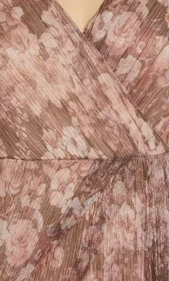 Adrianna Papell AP1E209095 - Faux Wrap Shiny Knee Length Dress -Deals Adrianna Papell Store adrianna papell ap1e209095 faux wrap shiny knee length dress special occasion dress 31711668338771