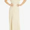 Adrianna Papell AP1E209650 - Beaded Flutter Sleeve Evening Dress