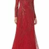 Adrianna Papell AP1E210117 P - Beaded Off Shoulder Evening Gown