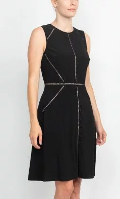 Adrianna Papell AP2D102487 - Sleeveless Casual Knee Length Dress -Deals Adrianna Papell Store adrianna papell ap2d102487 sleeveless casual knee length dress cocktail dresses 31711787548755