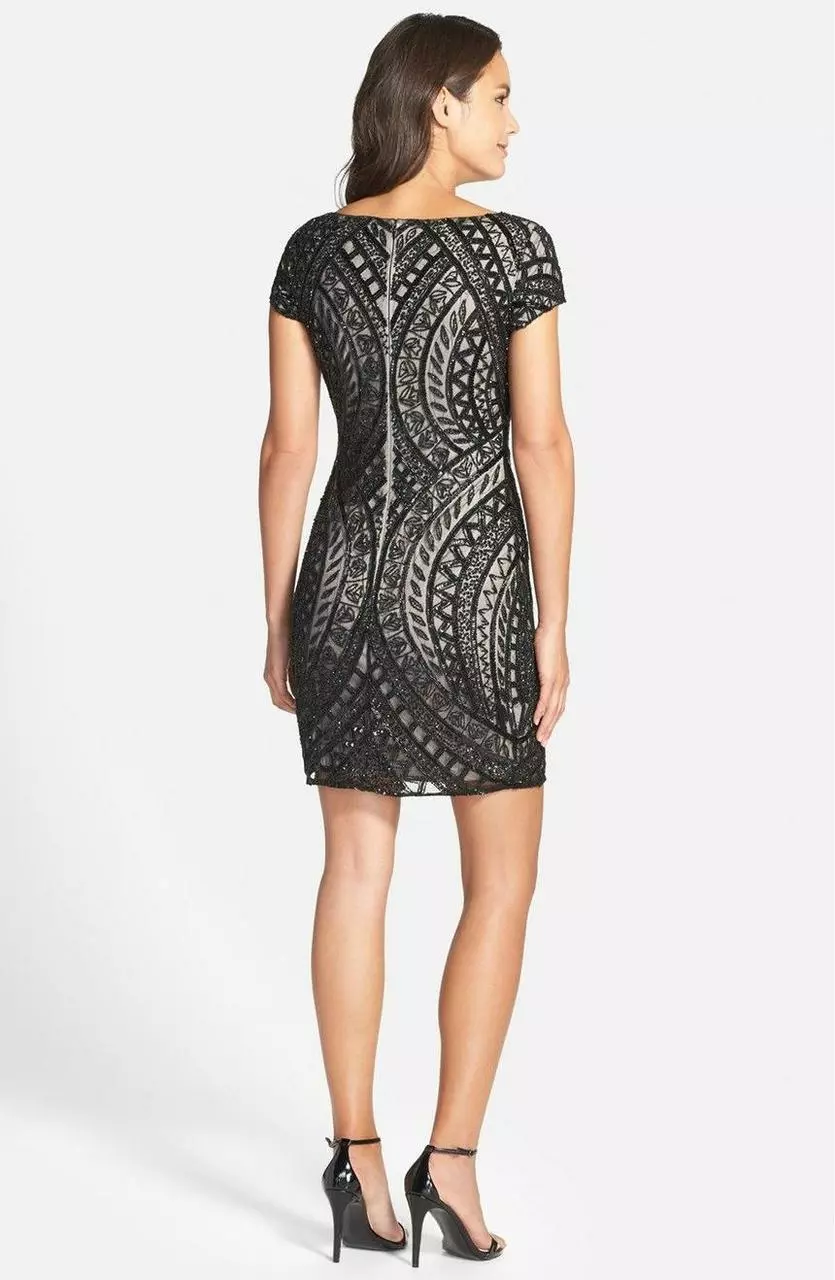 Adrianna Papell - Beaded Sheath Dress 41902260 2 Adrianna Papell - Beaded Sheath Dress 41902260 - Image 2
